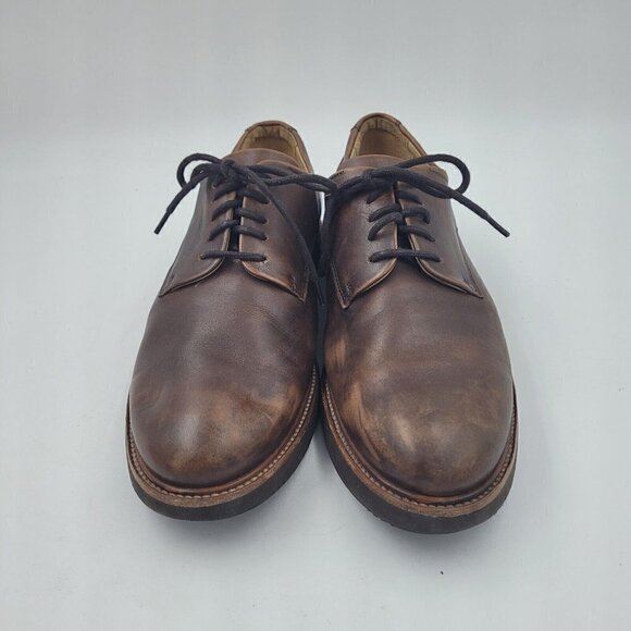 Samuel Hubbard Founder Oxford Work Shoes Chestnut Brown Leather Men\'s Size 9 main image 8